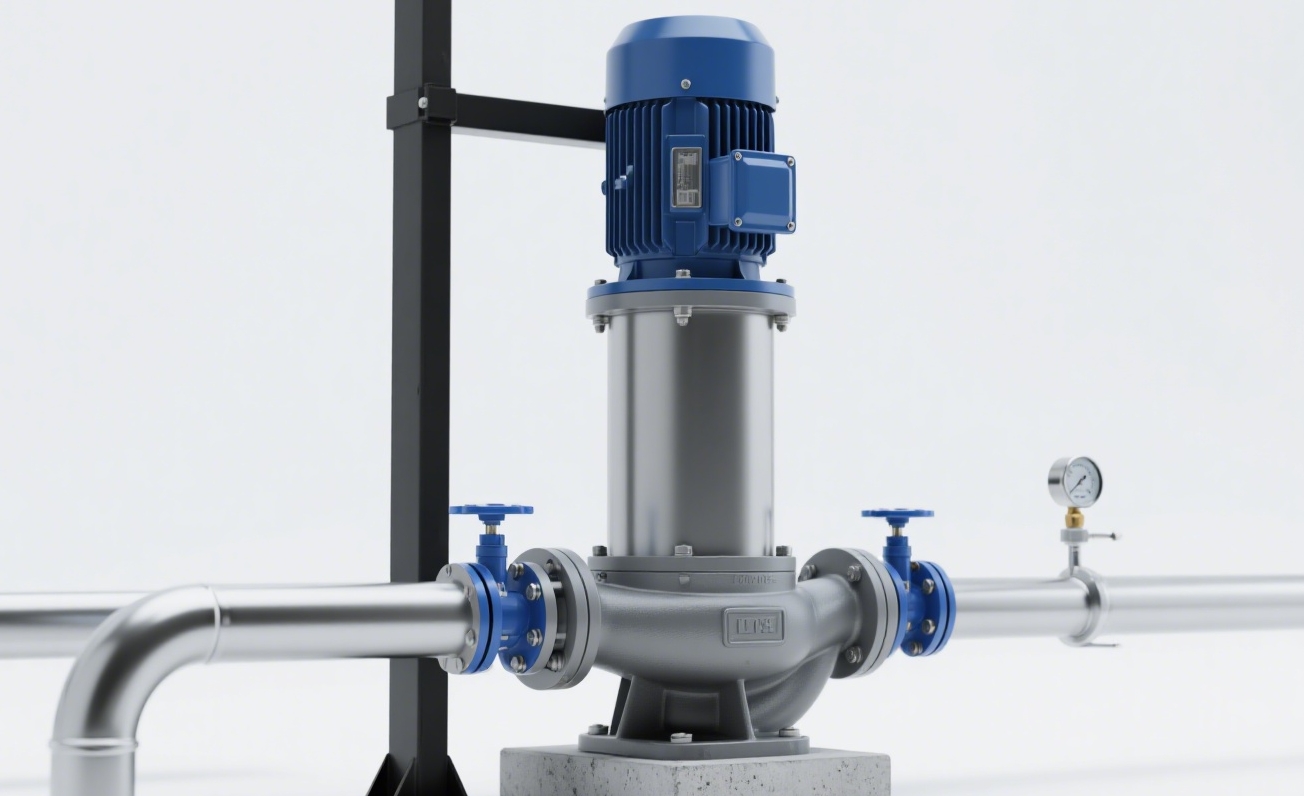 Kan sentrifugalpumper installeres vertikalt?