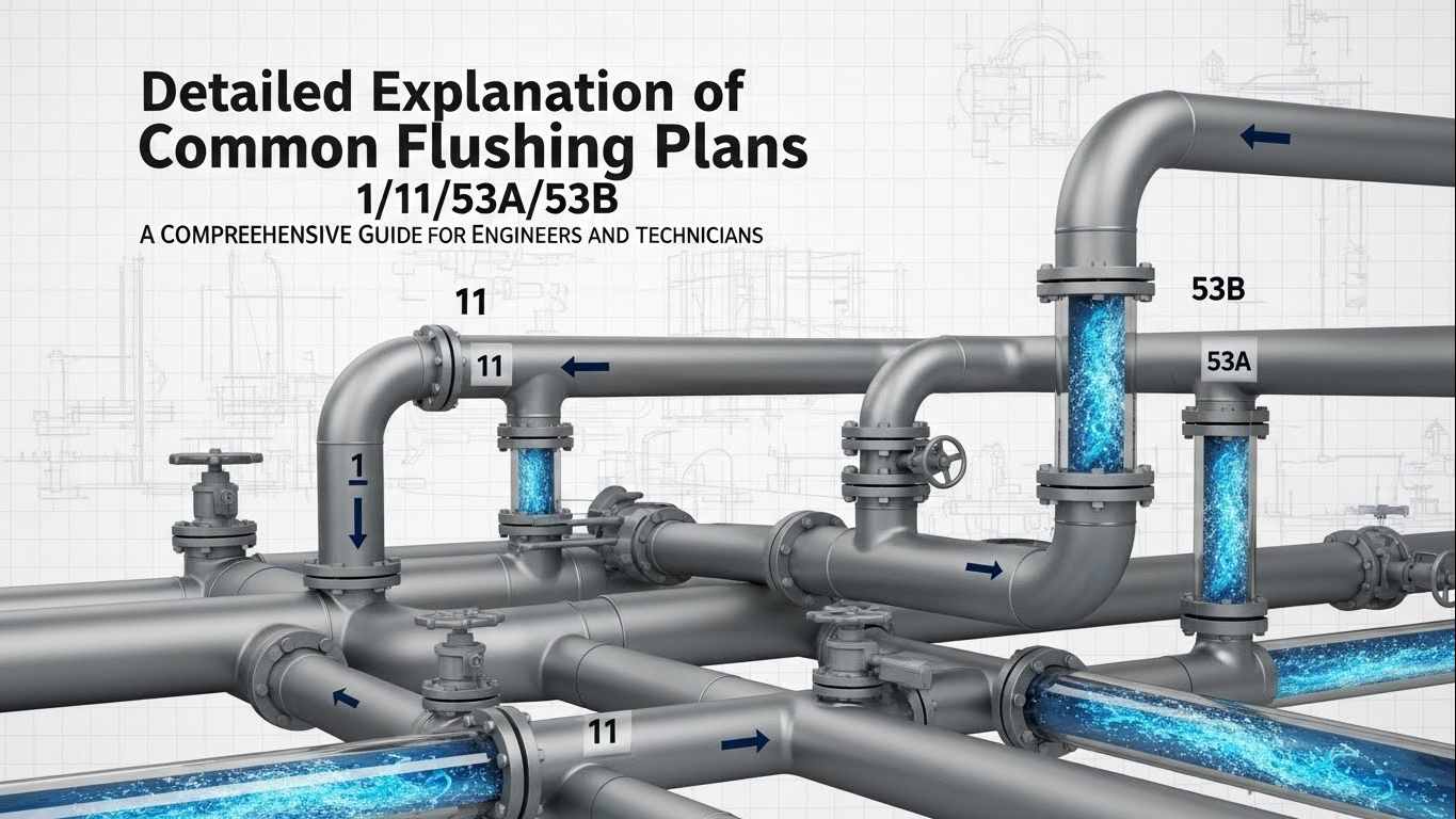 Detaljert forklaring av vanlige spyleplaner 1/11/53A/53B