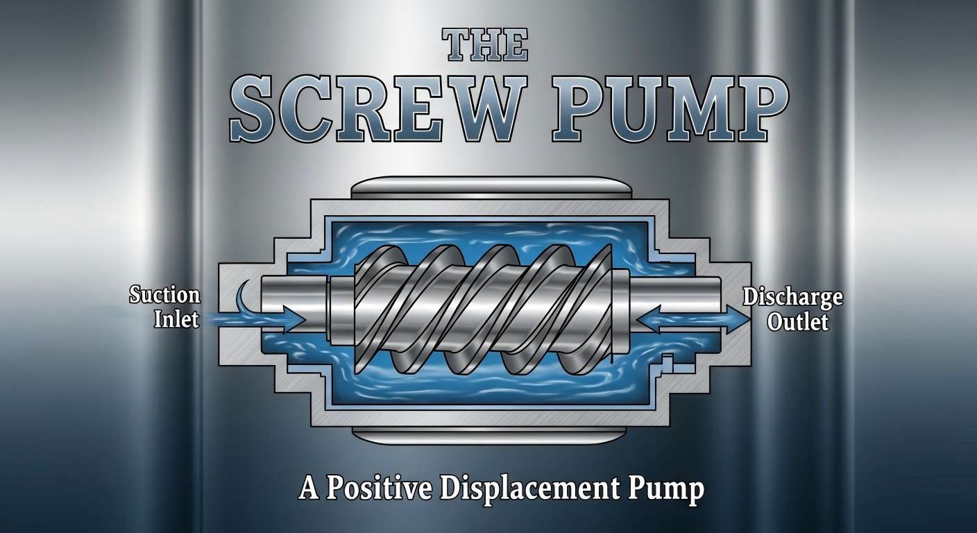 Hvilken type pumpe er en skruepumpe