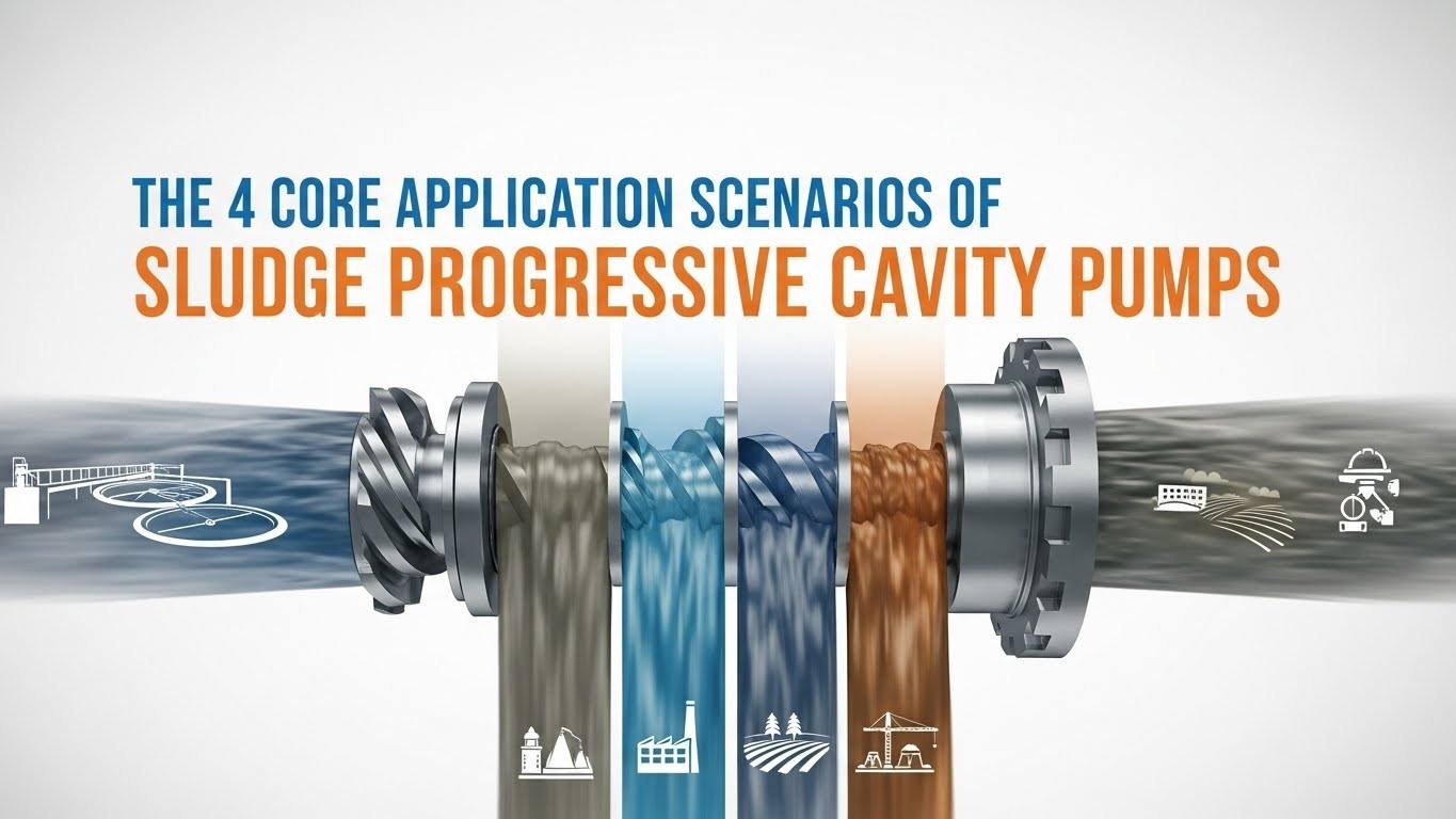 The 4 Core Application Scenarios of Sludge Progressive Cavity Pumps