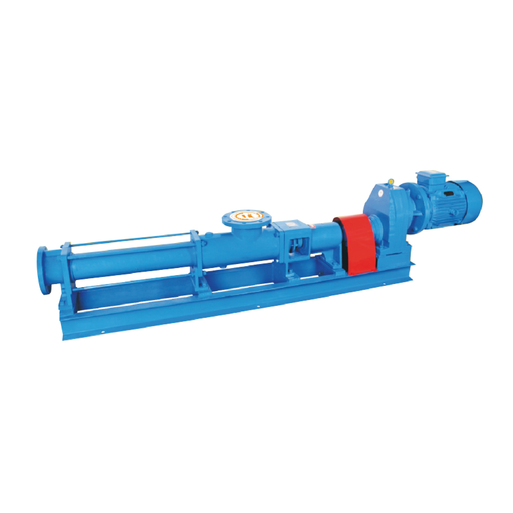 Single screw pump unit
